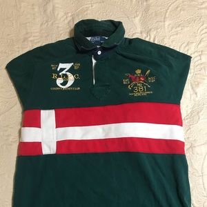 Polo Ralph Lauren Forrest green rugby shirt